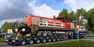 В Euro Truck Simulator 2 улучшили графику, тюнинг, и добавили возможность перевозить многотонные локомотивы — стартовала бета обновления 1.56