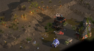 Fallout + Command and Conquer: авторы стратегии D.O.R.F. показали сражения пехоты с применением огнемётов, кавалерии и боевых экзоскелетов