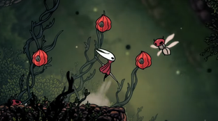 Цветы в Hollow Knight SIlksong пугают игроков сильнее, чем сложные боссы — серия прыжков, словно напряжённая битва