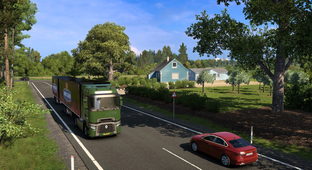 Разработчики Euro Truck Simulator 2 показали новые дороги Дании из бесплатного обновления