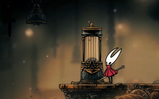 Разработчики Hollow Knight Silksong забыли удалить курсор мыши из катсцены, но его порой трудно заметить даже с подсказкой