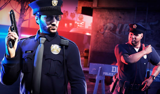 В GTA Online запустили новые испытания. Rockstar подарит зимнню форму полицейского за выполнение миссий