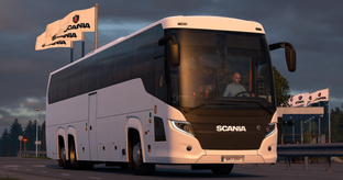Новый геймплей в Euro Truck Simulator 2 — показали первый автобус и вид из кабины