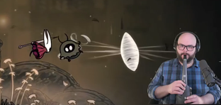 Hollow Knight SIlksong прошли на 100%, используя саксофон вместо контроллера