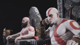 Prime 1 Studio представила статуи молодого и старого Кратоса из дополнения Valhalla для God of War: Ragnarok