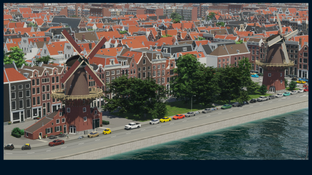 Для Cities Skylines 2 вышел бесплатный набор с архитектурой Нидерландов и модульным кладбищем