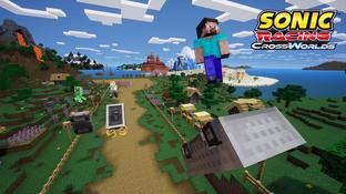 В Sonic Racing: CrossWorlds добавили героев Minecraft и специальное событие