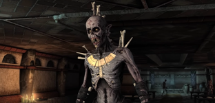 Новые скриншоты Skywind, ремейка Morrowind на движке Skyrim. Представили переделанную родовую гробницу