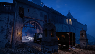 В Euro Truck Simulator 2 и ATS открыли охоту на Дом Ведьмы — стартовал хэллоуинский ивент с призами