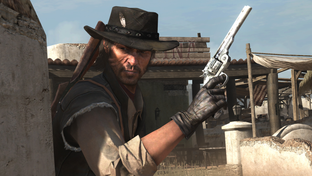 Экс-сотрудник Rockstar показал, как Red Dead Redemption выглядела на раннем этапе разработки — со старым интерфейсом и тестовым уровнем
