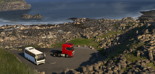 Разработчики Euro Truck Simulator 2 показали автобус и геймплейный тизер дополнения про Ирландию