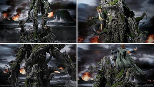 

Права на изображения принадлежат Prime 1 Studio, New Line Productions и Middle-earth Enterprises

