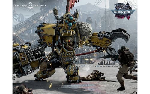 Права на изображения принадлежат Games Workshop,
Creative Assembly и Sega