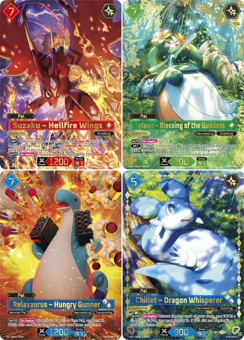 Los derechos de las imágenes pertenecen a Pocketpair y Bushiroad Inc.