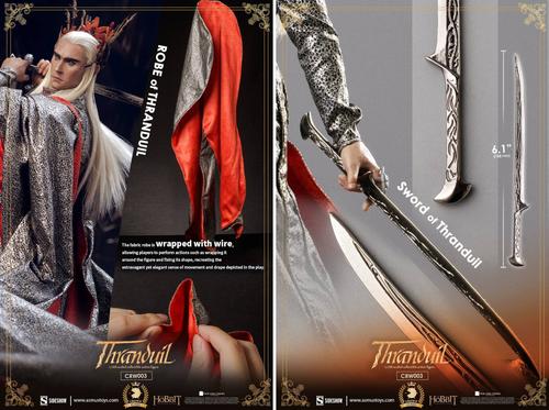 Права на изображения принадлежат Middle-earth Enterprises, Warner Bros. Entertainment Inc., New Line Productions, Asmus Toys и Sideshow Collectibles