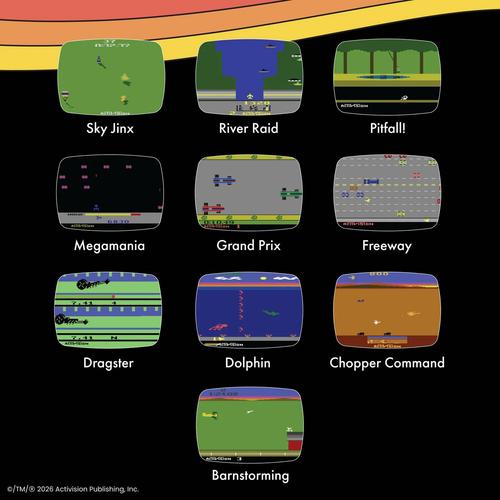 Derechos de imagen propiedad de Atari y Activision