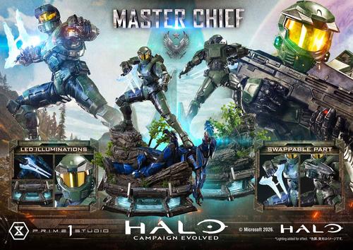 Derechos de imagen propiedad de Halo Studios, Microsoft y Prime 1 Studio