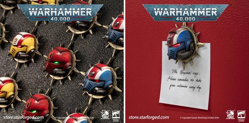 Los derechos de las imágenes pertenecen a Games Workshop y Starforged