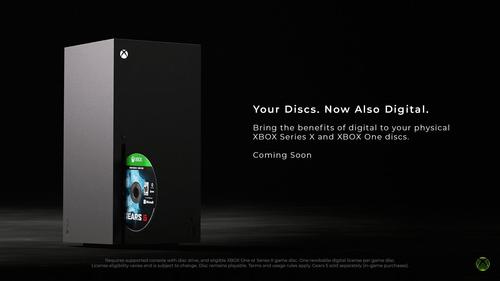 Xbox launched a feature to digitize physical game licenses into digital ones worldwide