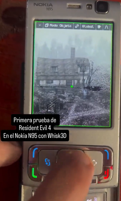 GTA III и Resident Evil 4 запустили на телефоне Nokia N95, выпущенном в 2007 году