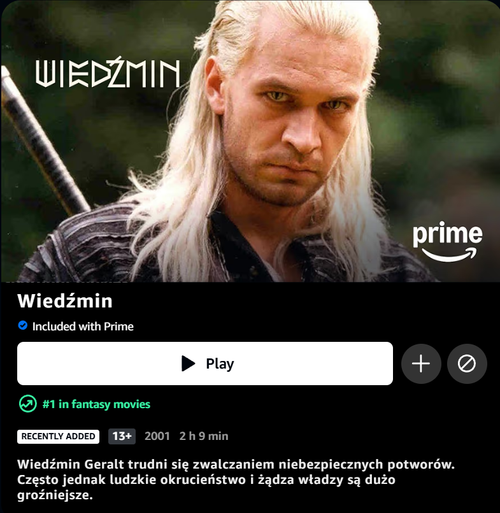 Польский «Ведьмак» с Михалом Жебровским получил вторую жизнь на Prime Video — представитель CD Projekt RED посоветовал к просмотру