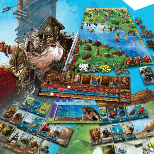 Russian versions of Viking games from the North Sea board game trilogy have been priced