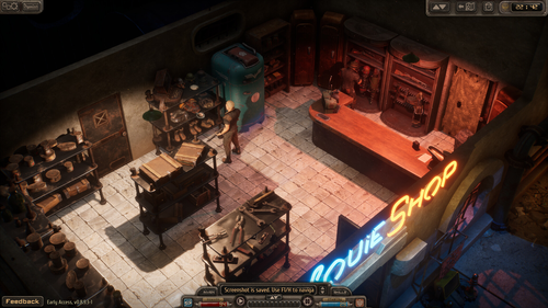 Russian cRPG Olympus 2249 from the creators of the Olympus 2207 modification for Fallout 2 released on Steam
