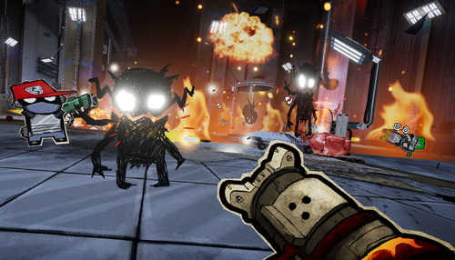 Un shooter boomer con un lápiz como arma, Paperhead, ha sido lanzado en Steam y está recibiendo críticas muy positivas