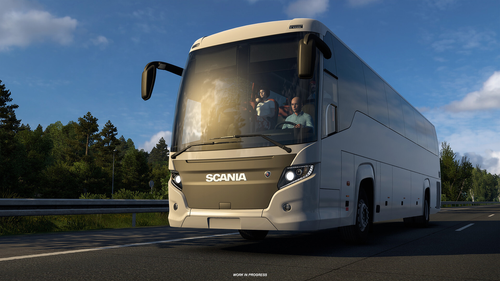 Недовольные пассажиры будут возмущаться в Euro Truck Simulator 2 — новый геймплей на автобусах из DLC Coaches