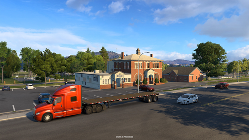 Canadá en American Truck Simulator - se mostraron ciudades y atracciones de Columbia Británica de la nueva expansión