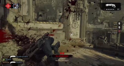 Archival footage from the beta test. All attention to the nicknames of the slain opponents :)