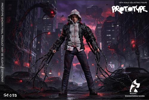 BIGDOG STUDIO to release unofficial Alex Mercer figure from Prototype: a walking biological threat