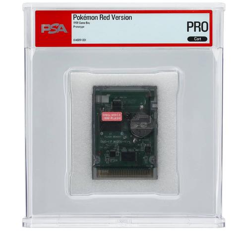 A rare prototype of the Pokemon Red cartridge could fetch over 2 million rubles at auction