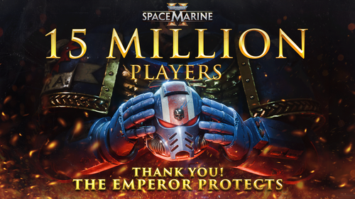 For the Glory of the Emperor: Warhammer 40,000: Space Marine 2 Audience Reaches 15 Million Players - Festive Promo Art Unveiled