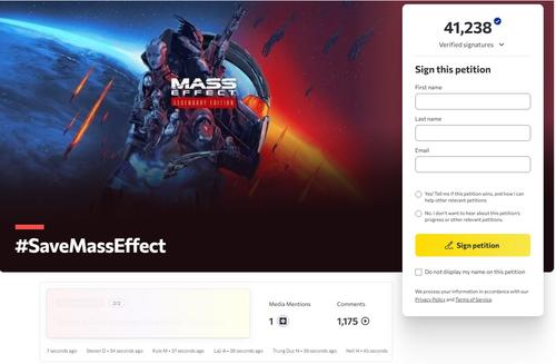 Players Believe Mass Effect 5 Can Be Saved. A Petition Has Been Launched