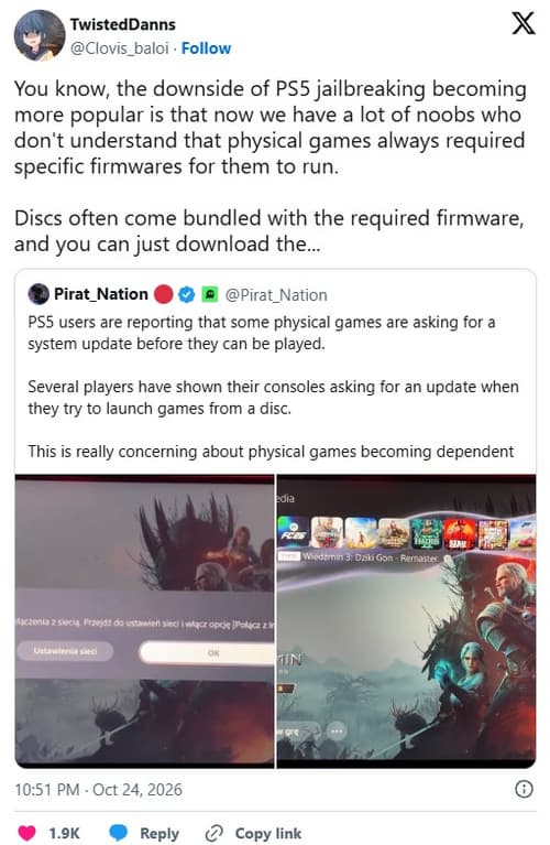 Sony tightens PS5 anti-piracy measures - regular players will have to update their console more often