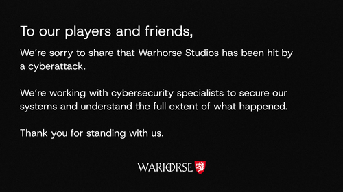 Hackers breached the creators of Kingdom Come: Deliverance — Warhorse commented on the incident