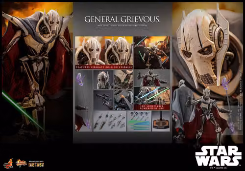 Los derechos de las imágenes pertenecen a Lucasfilm y Hot Toys