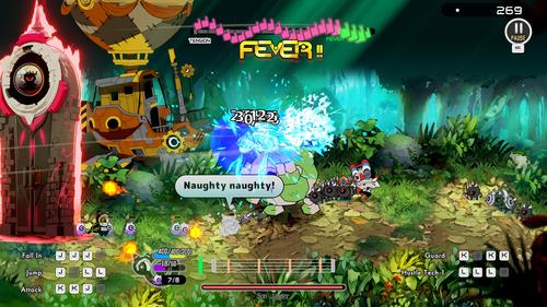 Batalla con un minijefe /&nbsp;Los derechos de las imágenes pertenecen a TVT Co. Ltd., Ratata Arts y Game Source Entertainment