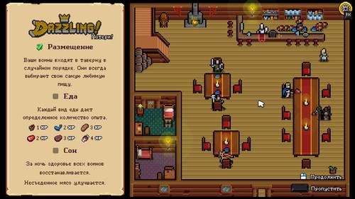 Rest in the tavern / Image rights belong to Super Fantasy Games and Hooded Horse