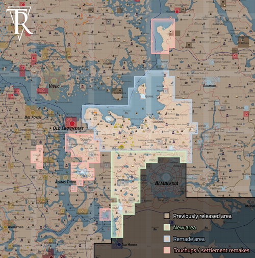 Map of Tamriel Rebuilt