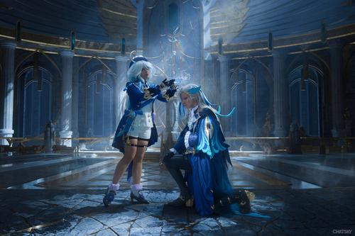Фотограф: CHATSKYPHOTO. Косплеерши: Yuna Lex cosplay | Александра Лексина, Сонри • cosplay | Татьяна Базарова