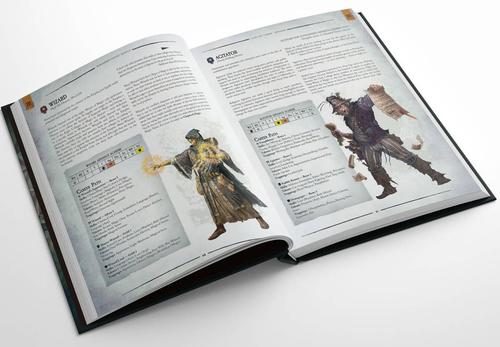 Pages from the fourth edition of Warhammer Fantasy Roleplay