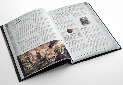 Pages from the fourth edition of Warhammer Fantasy Roleplay