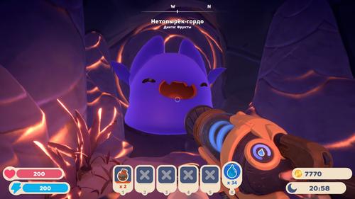 Slime blocking the passage /&nbsp;Image rights belong to Monomi Park