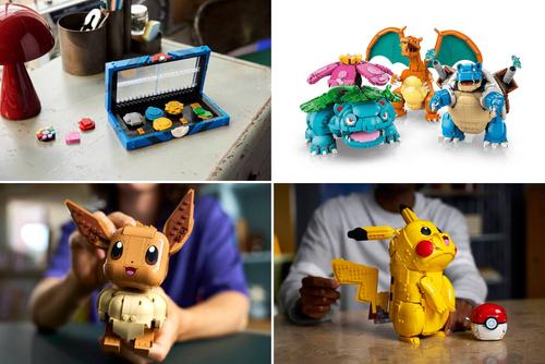 Los derechos de las imágenes pertenecen a LEGO Group y The Pokémon Company