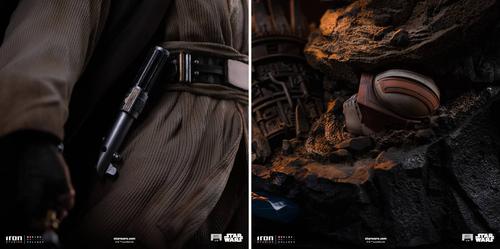 Los derechos de las imagenes pertenecen a Lucasfilm e Iron Studios