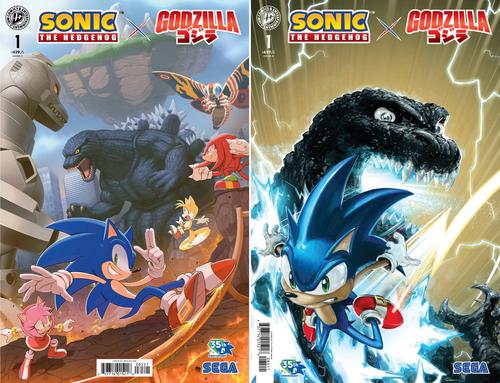 Image rights belong to IDW, Sega, Toho, Min Ho Kim, and Clayton Crain