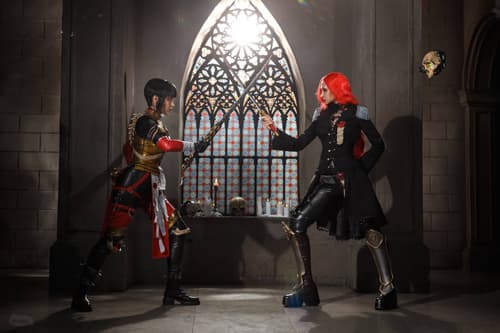 

Photographer: VESANIA. Cosplayers: Arshie Nero, Neuromantica

