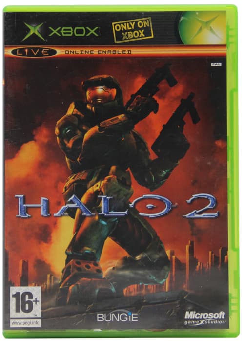 Обложка диска Halo 2. Изображение принадлежит Microsoft.